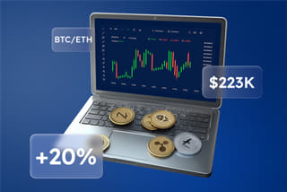 Technology visualisation of an AI automated trading system on Roncrib Invest
